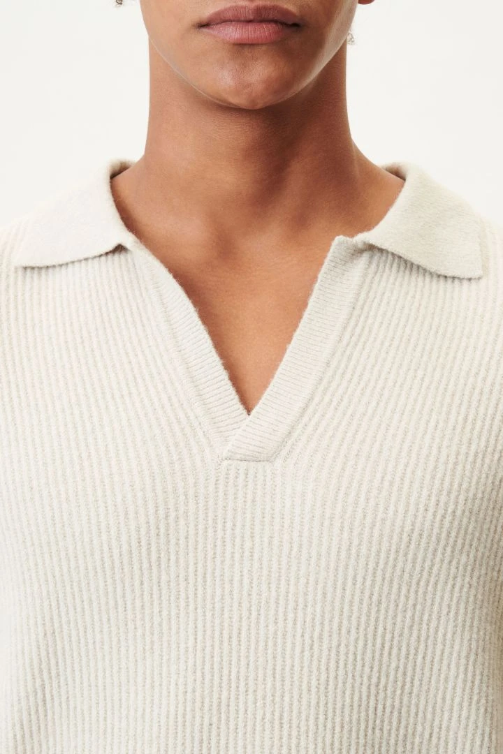 DRYKORN Strickpullover Mit Polokragen In Baumwoll-Mix Beige 6 DRYKORN Strickpullover Mit Polokragen In Baumwoll-Mix Beige - Image 4