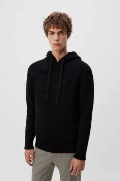 DRYKORN Ovesized Strickhoodie Schwarz
