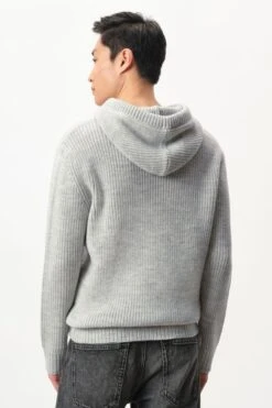 DRYKORN Strick Hoodie In Alpaka-Woll-Mix Grau -Drykorn Geschäft 10 48 422001 48737 IVAR 6810 03 b1f4270fadddb4dd2880ed07c4bcd6ebd8d448ee 720x1080