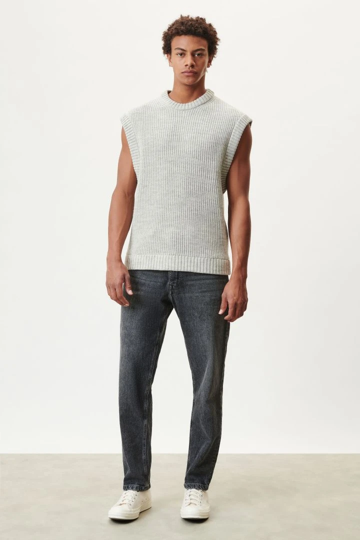 DRYKORN Rundhals Pullunder In Alpaka-Woll-Mix Grau 4 DRYKORN Rundhals Pullunder In Alpaka-Woll-Mix Grau - Image 2