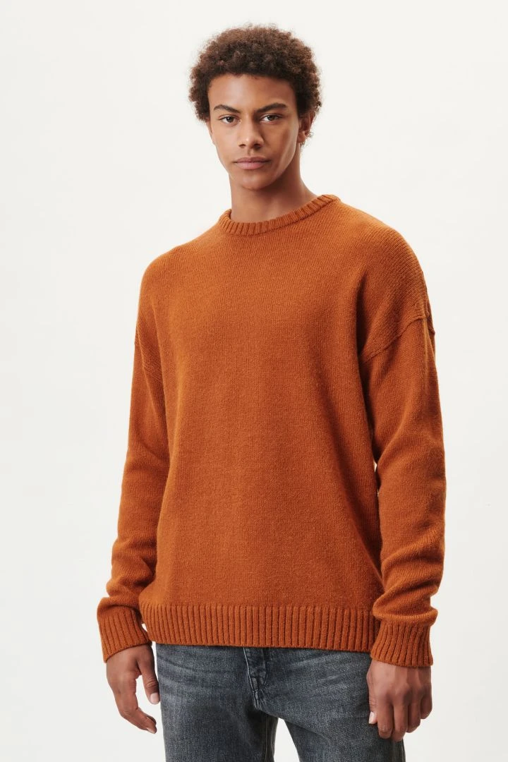 DRYKORN Rundhalspullover In Alpaka-Woll-Mix Orange 3 DRYKORN Rundhalspullover In Alpaka-Woll-Mix Orange