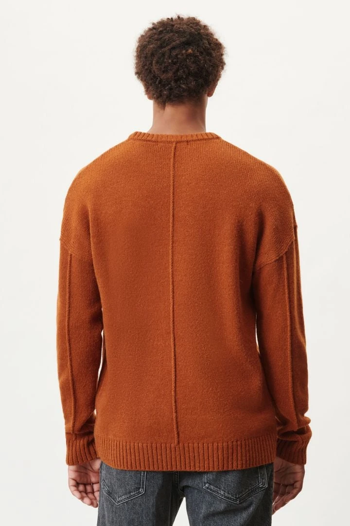 DRYKORN Rundhalspullover In Alpaka-Woll-Mix Orange 5 DRYKORN Rundhalspullover In Alpaka-Woll-Mix Orange - Image 3