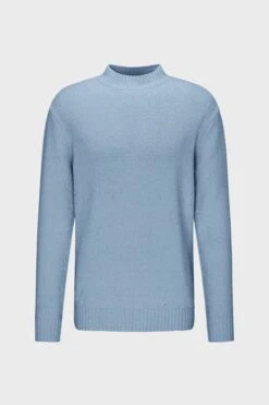 DRYKORN Stehkragenpullover In Boucle-Optik Blau -Drykorn Geschäft 10 48 422002 48685 ZAYN 3712 07 e03bc132c670224d59482de756fa646eb2b48400 720x1080