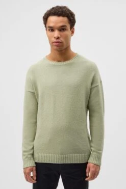 DRYKORN Oversized Pulli In Boucle-Optik Grün