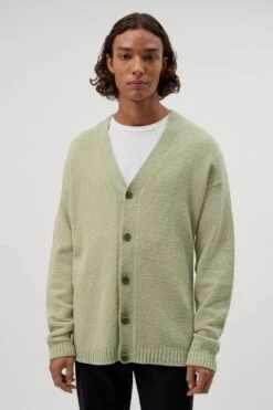 Oversized Cardigan Grün