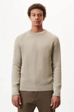 DRYKORN Strickpullover Mit Raglan Ärmel In Baumwolle Beige