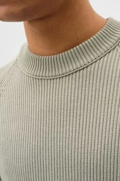 DRYKORN Raglan Rib-Pullover Grün -Drykorn Geschäft 10 48 422034 48725 AARON 2803 04 df5525aa151581272955bc55bb450589c2440faf 720x1080