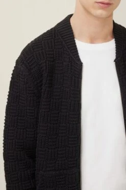 Strick Bomberjacke Mit Struktur Schwarz 10 Strick Bomberjacke Mit Struktur Schwarz -Drykorn Geschäft 10 48 422034 48814 MAX 1000 04 cbc26699b76835e25aef0c7fcc5f8ccbb3dae3ad 720x1080