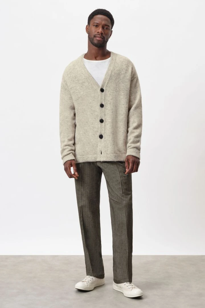 DRYKORN Strickcardigan In Woll-Mix Braun 3 DRYKORN Strickcardigan In Woll-Mix Braun