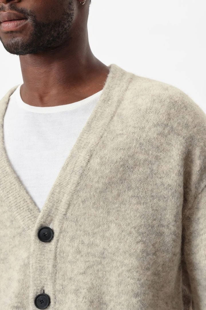 DRYKORN Strickcardigan In Woll-Mix Braun 6 DRYKORN Strickcardigan In Woll-Mix Braun - Image 4