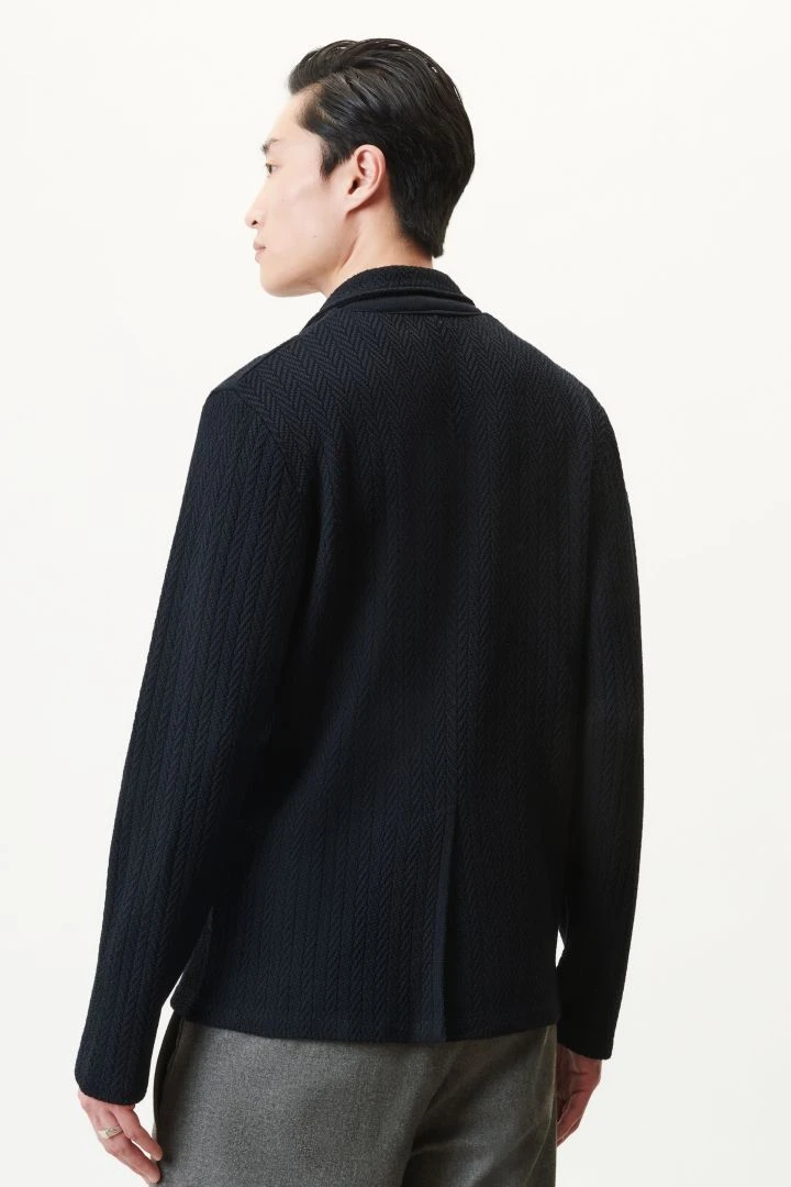 DRYKORN Gestricktes Sakko In Lammwoll-Mix Blau 5 DRYKORN Gestricktes Sakko In Lammwoll-Mix Blau - Image 3