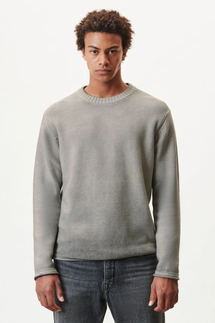 DRYKORN Rundhalspullover In Baumwolle Grau 3 DRYKORN Rundhalspullover In Baumwolle Grau