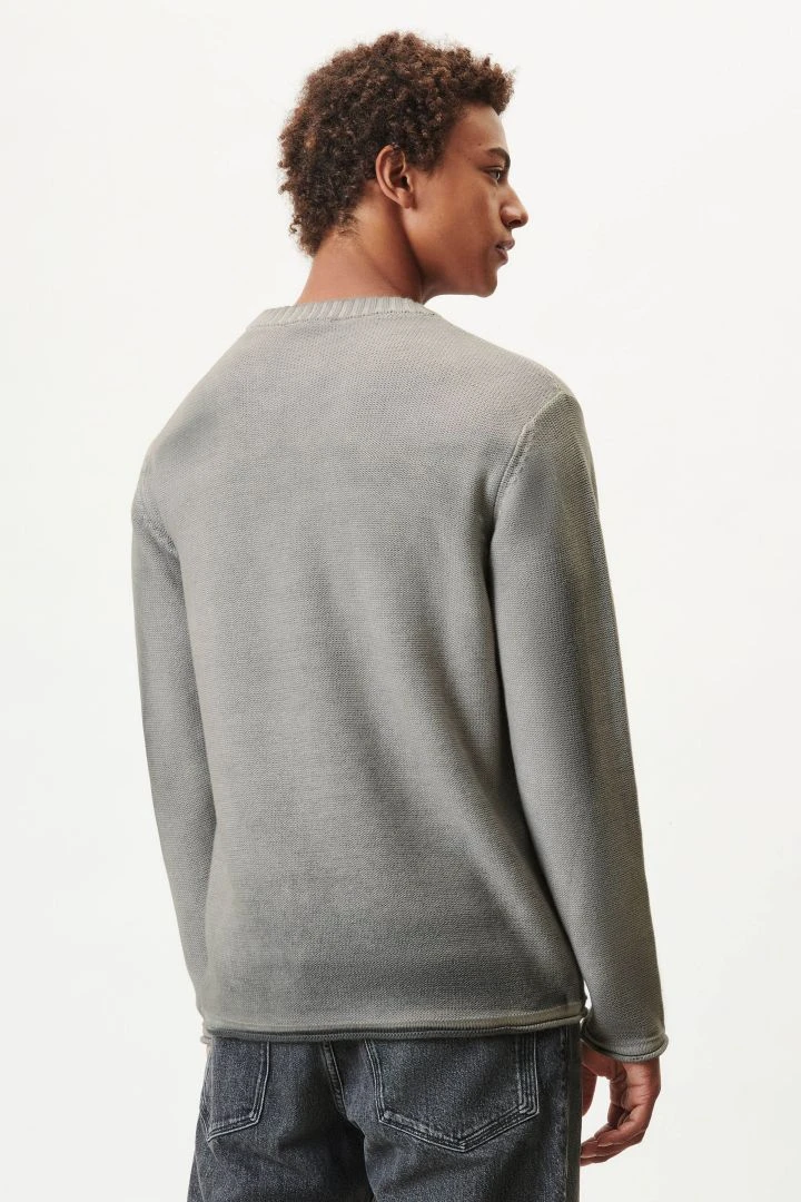 DRYKORN Rundhalspullover In Baumwolle Grau 5 DRYKORN Rundhalspullover In Baumwolle Grau - Image 3