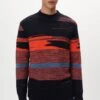 Jacquard Stehkragenpullover Blau -Drykorn Geschäft 10 48 425078 48685 ZAYN 3000 01 6248d635744488203802af61da7a9f693a928f2e 720x1080