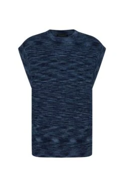 DRYKORN Rundhals Pullunder Aus Baumwolle In Denim Look Blau -Drykorn Geschäft 10 48 425093 48842 JIMMY 3100 07 0658a2e60fde7d95afddbdbe3d46c264794728c1 720x1080