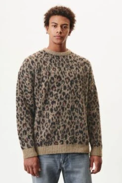 DRYKORN Oversize Strickpullover In Woll-Mix Braun