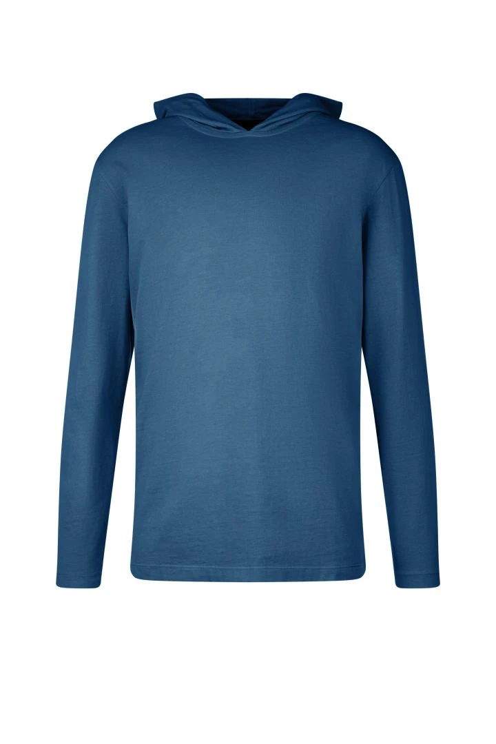 Gewaschener Hoodie Blau 7 Gewaschener Hoodie Blau - Image 5