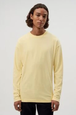 DRYKORN Longsleeve In Gewaschener Optik Gelb