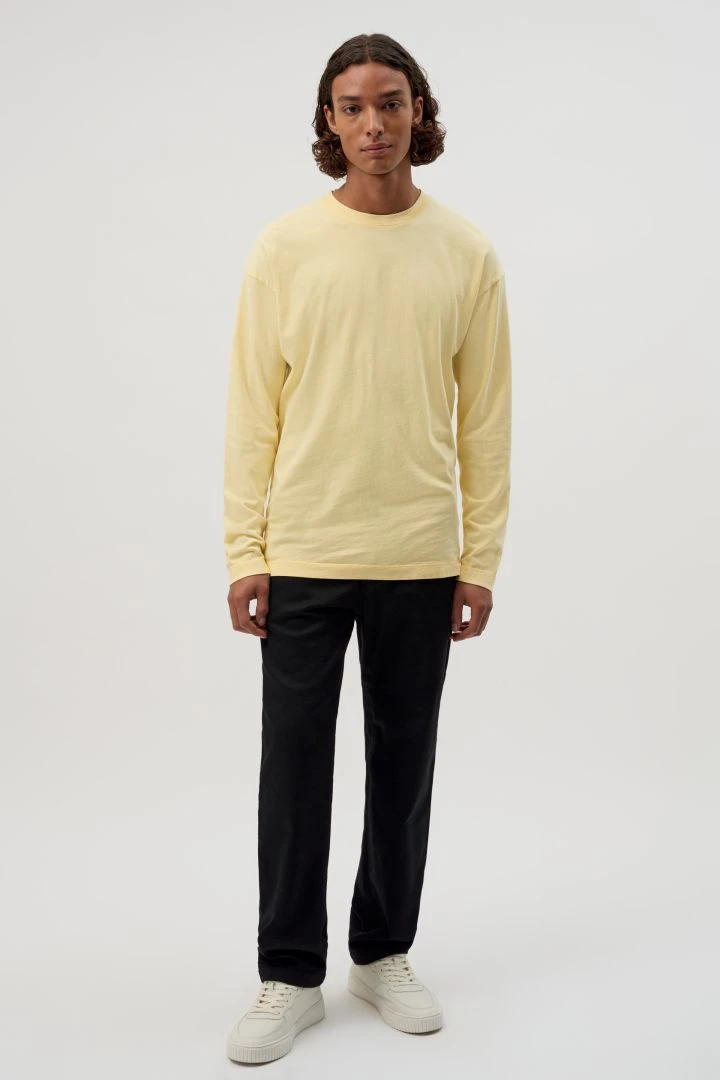 DRYKORN Longsleeve In Gewaschener Optik Gelb 4 DRYKORN Longsleeve In Gewaschener Optik Gelb - Image 2