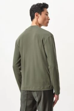 Longsleeve Mit Stehkragen In Baumwolle Grün -Drykorn Geschäft 10 49 520081 49004 MORITZ 2100 03 6d17797ed6833b46679c269f02036082c9348569 720x1080