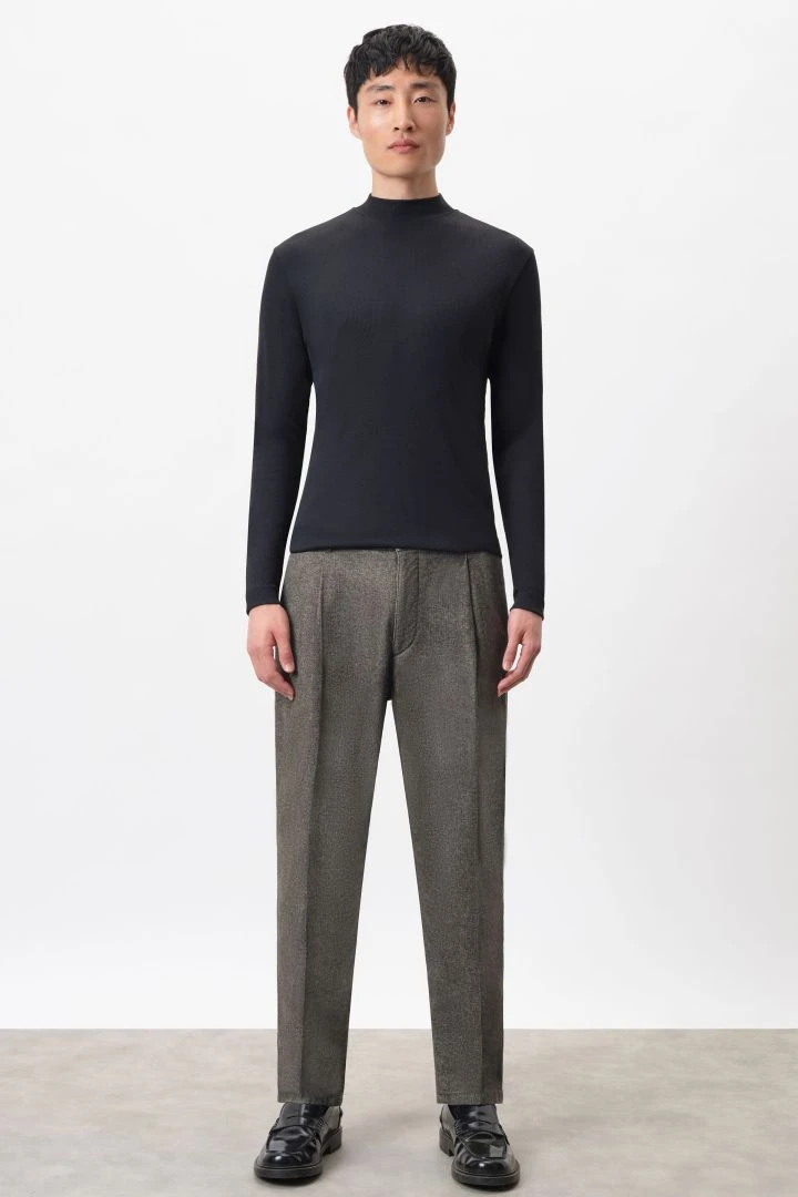 DRYKORN Sweatshirt Mit Stehkragen In Baumwoll-Mix Blau 4 DRYKORN Sweatshirt Mit Stehkragen In Baumwoll-Mix Blau - Image 2