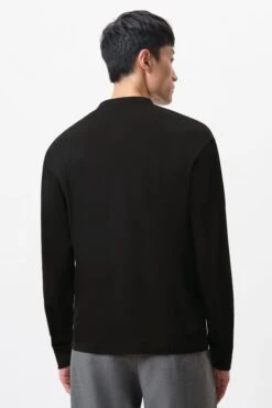 DRYKORN Serafino Longsleeve Mit Langer Knopfleiste In Piqué Schwarz -Drykorn Geschäft 10 49 520101 49150 BRODY 1000 03 5efa50125fae1d940538bc314b470bd1a36737b0 720x1080