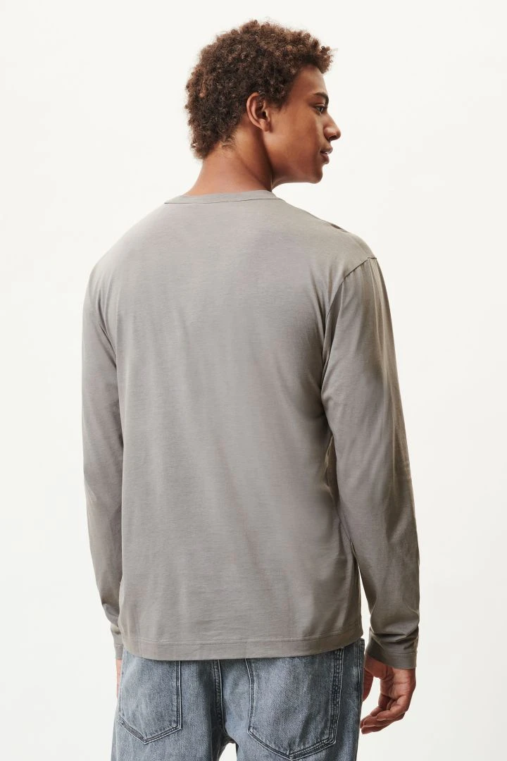DRYKORN Longsleeve Sweatshirt In Baumwoll-Mix Grau 5 DRYKORN Longsleeve Sweatshirt In Baumwoll-Mix Grau - Image 3