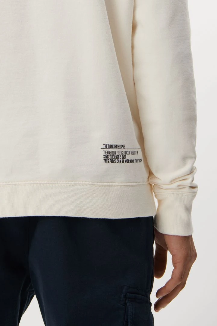 Baumwoll Sweatshirt Off_white 6 Baumwoll Sweatshirt Off_white - Image 4