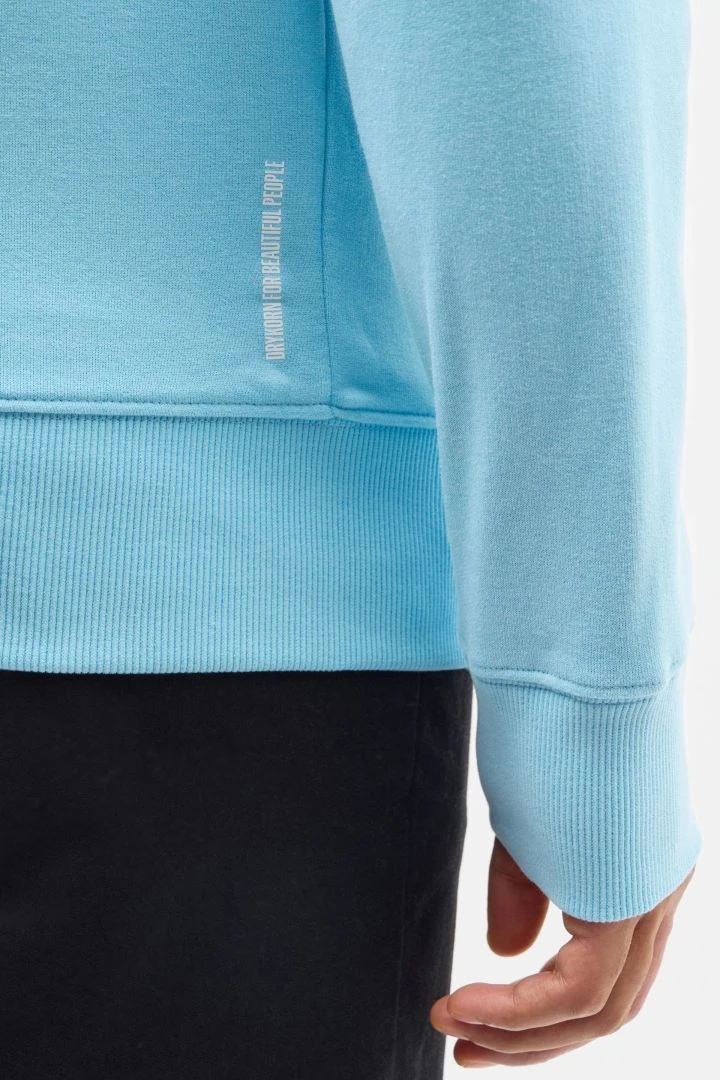 Sweatshirt Aus Baumwoll-Mix Blau 6 Sweatshirt Aus Baumwoll-Mix Blau - Image 4