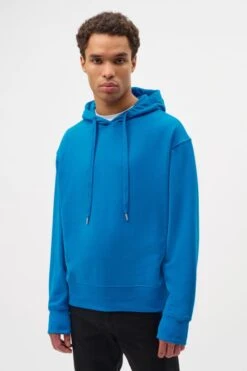 DRYKORN Hoodie Aus Baumwoll-Mix Blau