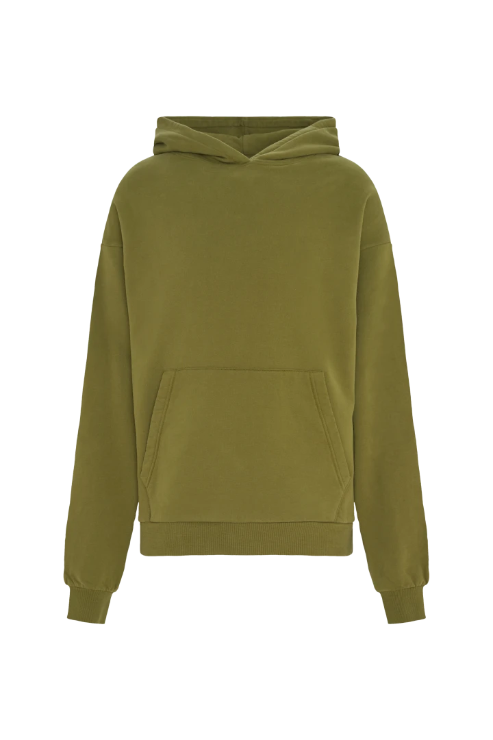 DRYKORN Oversized Hoodie Mit Rippbündchen In Baumwolle Grün 8 DRYKORN Oversized Hoodie Mit Rippbündchen In Baumwolle Grün - Image 6