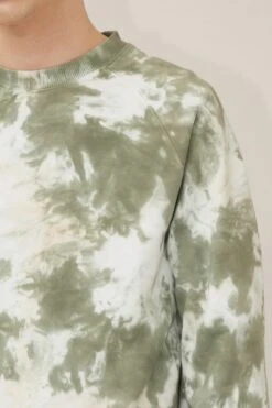 Sweatshirt In Cloudy Batik Waschung Grün -Drykorn Geschäft 10 49 525023 49001 FLORENZ 2803 04 259a53fc01ac75440658c64f466df9fb9ba3e409 720x1080